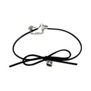 Summer Boho Necklace Long Rope Choker Necklace Velvet Strap Rope Choker Chain for Women Girls Party Jewelry Ornament