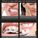 Irrigador bucal portátil, recargable por USB, con chorro de agua, resistente al agua.