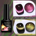 LILYCUTE 7ML 9D Cat Magnetic Gel Polish Set Semi Permanent Soak Off UV LED Glitter Nails Magnet Stick Black Gel Needed