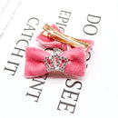 10PCS Glitter Dogs Bow Hairpin Puppy Crown Bow Clips for Dog Queen Cat Dog Hair Clip Dog Hair Accessories Pet Supplies