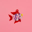 Floating Glass Tropical Fish Mini Figurine Pendant Aquarium Decoration Accessories Japanese Style Sea Animal Tiny Statue Fish