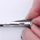 1PC Foldable 0.5cm Ultra-thin Portable Stainless Steel Nail Toe Cutter Trimmer Scissor Manicure Pedicure Tool Fingernail Clipper
