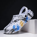 Summer Men Sandals Light EVA Men's Casual Shoes Hole Shoes Clogs Lovers Home Garden Outdoor Male Beach Flat Slippers Big Size 49