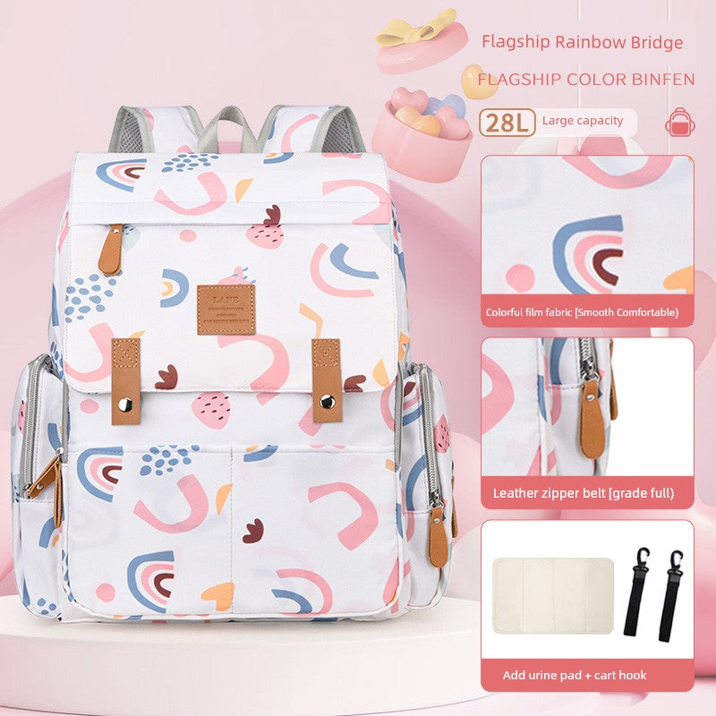 Stylish and Versatile Portable Outing Mummy Bag with Baby