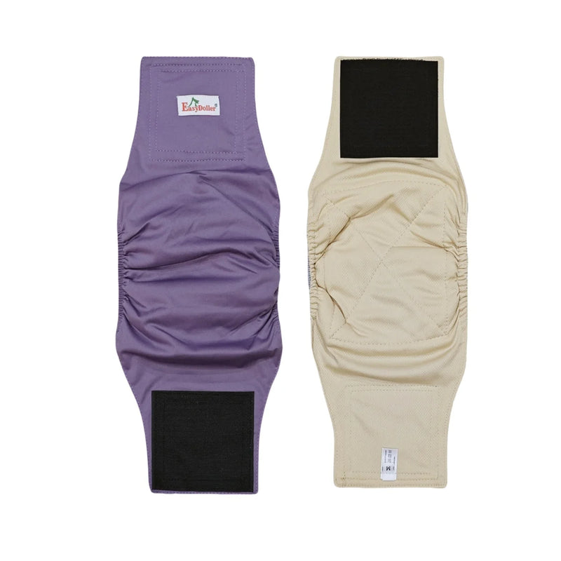 1 Pc Washable Male Dog Diaper Reusable Pet Sanitary Pants Hight Absorbent Leak Proof Nappy Belly Band Wrap for Small Breed Dogs