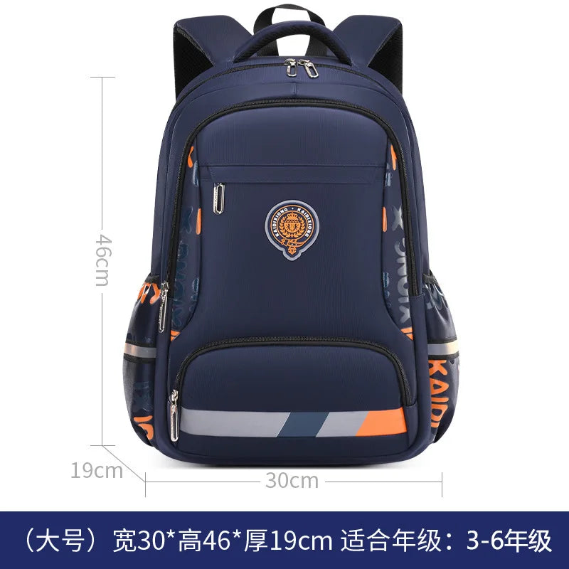 Waterproof Children School Bags For Boys Kids Backpack Primary Orthopedic School Backpack Schoolbag Book Bag Mochila Infantil