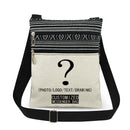 DIY Personal Custom Printed Lady Shoulder Bag Cute Messenger Flap Bag Female Mini Ladies Bag Double Zipper Ladies Messenger Bag