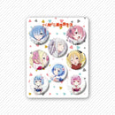 8 Pcs/Set Anime Tinning Tinplate Brooch Sanrio Backpack Badge Souvenir Clothing Gift For Friends