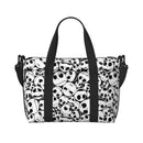 Halloween Bats Devil Print Duffel Bag Weekender Overnight Bag for Women Men Teens Lighweight Travel Bag for Gym Yoga Sport