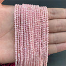 Purple Gem Beads Small Round Faceted Crystal Stone Beads Amethysts Crystal Mica Loose Beads For Jewelry Making DIY Necklace 15"