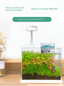 Nepall Fish Tank Filter Small Circulating Pump Three-in-One Water Purification Waterfall Aerating Mute Plug-in Filter