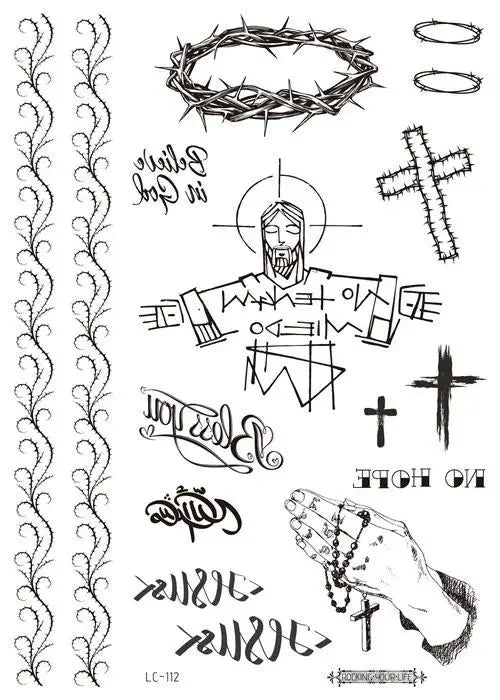 Face Tattoo Bull Head Face Sticker Neck Hand Back Cool Design Sexy Body Art Waterproof Temporary Tattoo Sticker for Man Woman