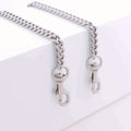 Aluminum Purse Chain Strap Metal Crossbody Chain Strap Replacement for Clutch Wallet Satchel Tote Bags Shoulder Bag Chain