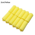 Multi Size Black Self Grip Hair Rollers Pro Salon Hairdressing Curlers Hair Design Sticky Cling Style For DIY Hair Styling