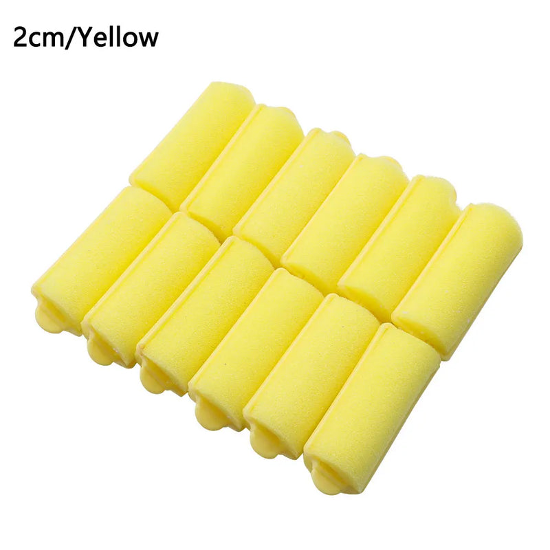 Multi Size Black Self Grip Hair Rollers Pro Salon Hairdressing Curlers Hair Design Sticky Cling Style For DIY Hair Styling