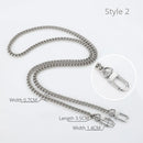 Silver Bag Chain Transformation Accessories Bag Straps Replacement Underarm Crossbody Shoulder Strap Metal Armpit Bag Chains