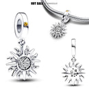 2024 New in Sun Moon Stars Shape Pendant Charm Beads Fits Bracelets Bangle Necklace Women Luxury DIY Jewelry Party Festival Gift