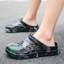 Summer Men Sandals Light EVA Men's Casual Shoes Hole Shoes Clogs Lovers Home Garden Outdoor Male Beach Flat Slippers Big Size 49