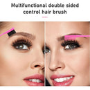 3Pcs Slick Back Hair Brush Set Teasing Hair Brush Triple Teasing Comb Rat Tail Combs Edge Brush Hair Tail Tools Braid Tool Loop