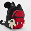 Disney Mickey Mouse Cartoon Fashion Backpack Women's Minnie Canvas School Bag Fashion Large Capacity Backpack Girls Mochila