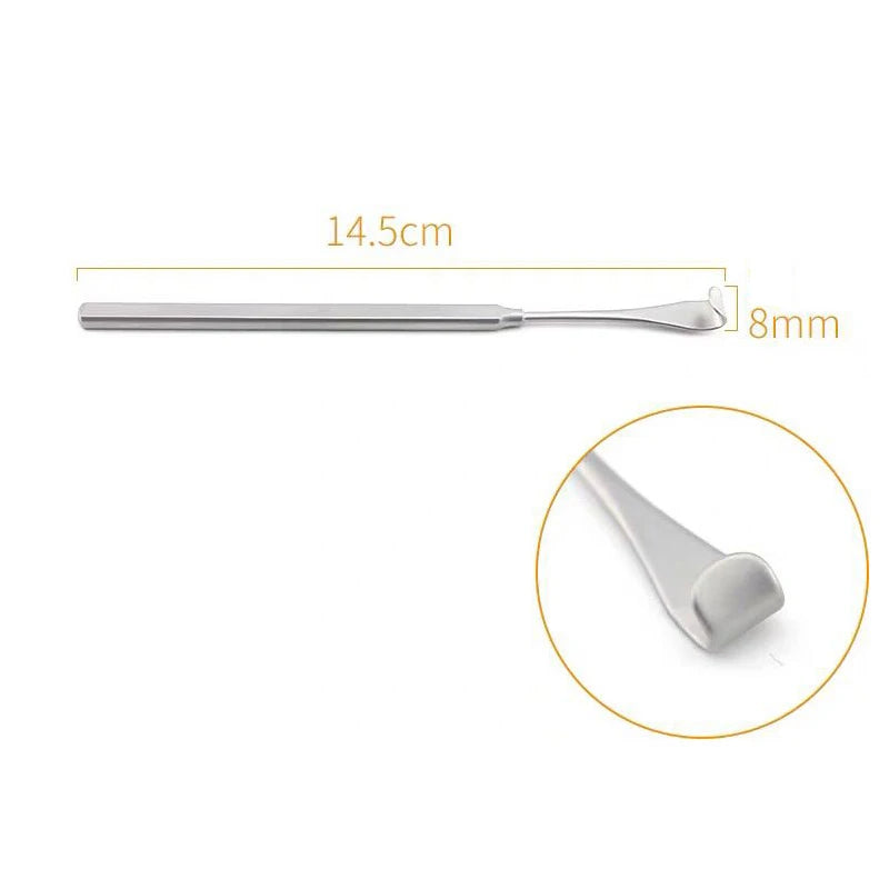 1pcs eyelid pull hook ophthalmic instrument rake eye bag pull hook double eyelid surgery buried line plastic tool
