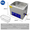Ultrasonic Cleaner 2L 3L 6L 10L Ultrasound Cleaning Machine With Heated Washing Professional Home Commercial Ultrasonic Cleaner