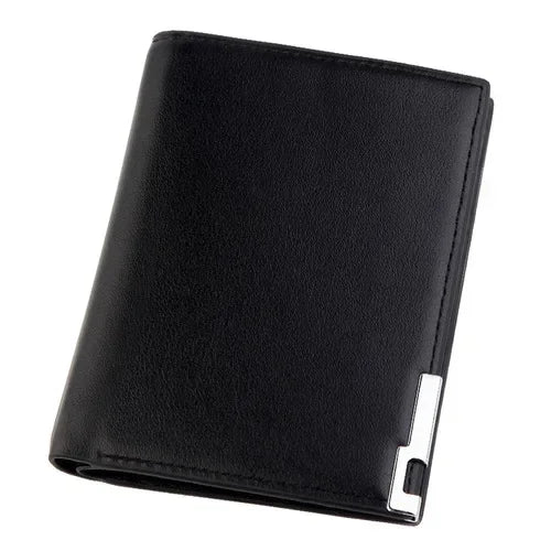 Men Casual Short Wallet Fashion Buckle Multi Functional Zipper Wallet Coin Purse Multi Card Business Wallets for Men 2023