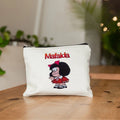 Mafalda Cute Anime Cosmetic Makeup Bag Pencil Organizer Zipper Kawaii Make Up Pouch Purse Travel Toiletry Bags Gift