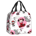 Cartoon Anime Pucca Lunch Bag Women Cooler Warm Thermal Insulated Lunch Box for Work School Office Picnic Food Tote Bags