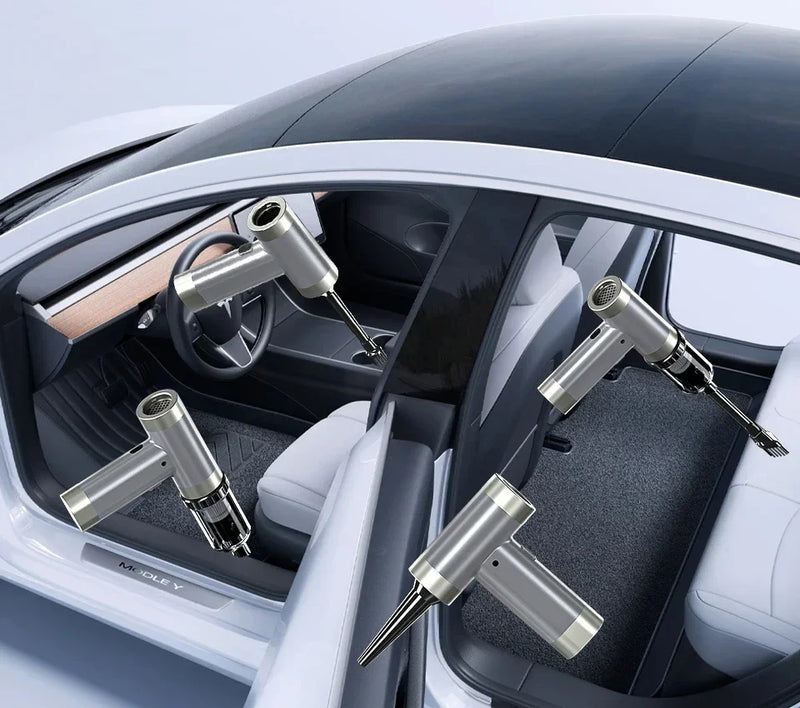 SZUK Electric Air Blower Mini Turbo Jet Fan  High-Speed Turbo Violent Fan Rechargeable Powerful Dust Blower Car vacuum cleaner