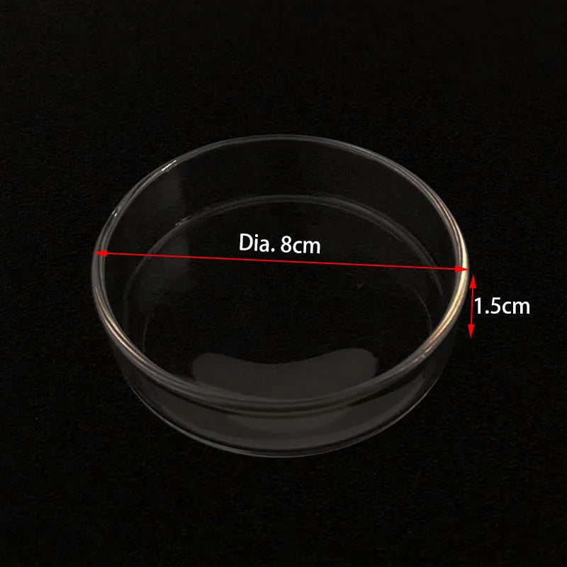 Transparent Aquarium Fish Tank Shrimp Food Feeding Circle Glass Feeder Floating Bottom Feeder Fish Shrimp