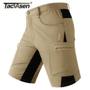 TACVASEN Quick Dry Cargo Shorts Mens Lightweight Work Cargo Shorts Multi Pockets Waterproof Outdoor Hiking Fishing Shorts Male
