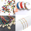 15g/lot 2mm 3mm 4mm Effect of The Cream Charm Czech Glass Seed Beads DIY Bracelet Necklace Beads for Jewelry Making Accessories