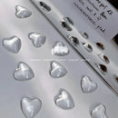 120/40/1pc Solid Glass Color Nail Art Display Board Tips Card Manicure Tools UV Gel Polish Palette Color Chart Nails Practicing