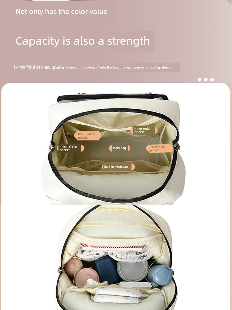 Stylish and Versatile Portable Outing Mummy Bag with Baby