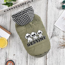 Cool Poodle Dog Costumes XXL 4XL Small Medium Puppy Animal Pet Clothing Down Windbreaker Fleece Outfit Pink Green Cat Supplies