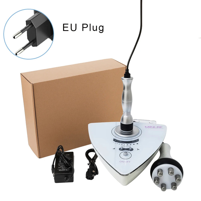 Mini 2 In1 Multipolar RF Frequency Facial Machine Wrinkle Removal Anti Aging Beauty Machine