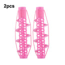 Multi Size Black Self Grip Hair Rollers Pro Salon Hairdressing Curlers Hair Design Sticky Cling Style For DIY Hair Styling