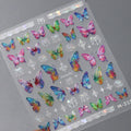 1 pc 5D Embroidery Bee Nail Art Sticker Embossed Butterfly Insect Nail Sticker High Quality Nail Art Design Decoration Sticker