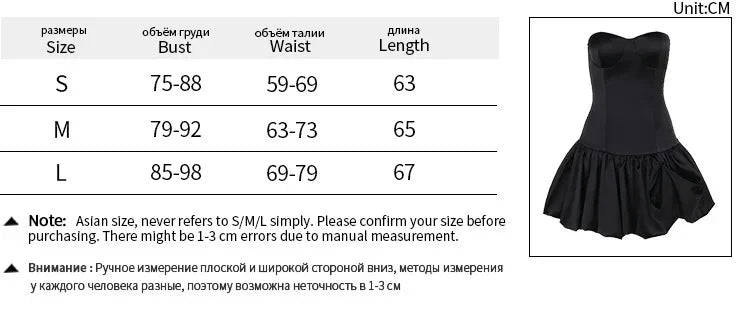 Fashion Sleeveless Backless High Waist Short Ruched Dresses for Women Sexy Strapless Slim A-line Pleated Mini Red Party Dress