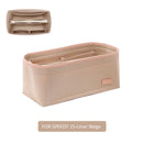 HAVREDELUXE Bag Organizer For Speedy 25 30 Felt Inner Bag Support Shape Easy Storage Handbag Insert Organizer with Pockets