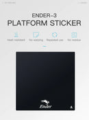 CREALITY 3D Original Black Build Surface With 3M Sticker 3D Printer Heated Bed Sheet Paper For Creality Ender-3 235*235mm