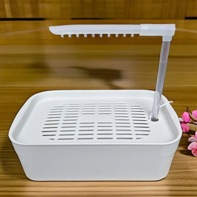 Automatic Pet Bird Bath with USB Cable Easy to Clean Parrot Bathtub for Cockatiel African Grey Water Bowl Lovebirds Budgie