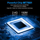 Mini WIFI 6 Adapter 150M/300M Network Card USB Dongle 2.4GHz 802.11AX Signal Reception For PC Laptop Windows 10/11 Driver Free