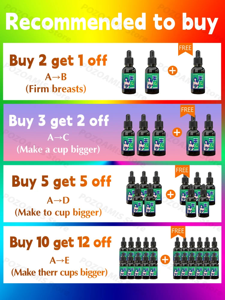 Are you still worried about your flat chest? Look here to realize your dream of going from A to G