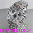 Luxury 39.3mm quartz Chronograph Business Watch Men's VK63 Sport Sapphire Glass Meteorite dial Ceramic bezel vk63 watch