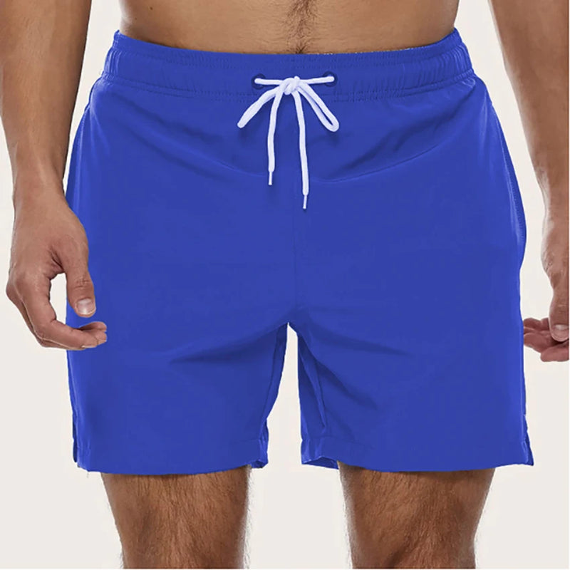 Men Swimwear Swim Shorts Trunks Beach Board Shorts Swimming Pants Swimsuits Mens Running Sports Surffing Shorts