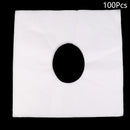 100pcs Spa Salon Disposable Massage Face Rest Cushion Covers Cradle Sheets Headrest Pillow Paper Massage Face Cradle Table Cover