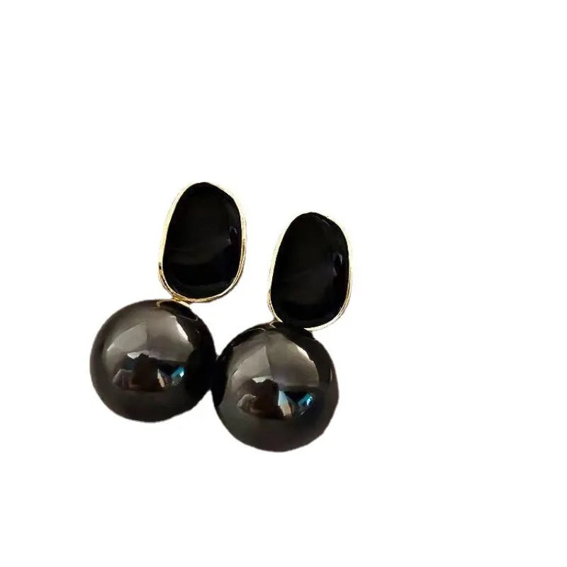 Arrival Korean Light Luxury Elegant Imitation Pearl Dangle Earrings For Women Fashion Sweet Water Drop Jewelry Gifts 2023 New