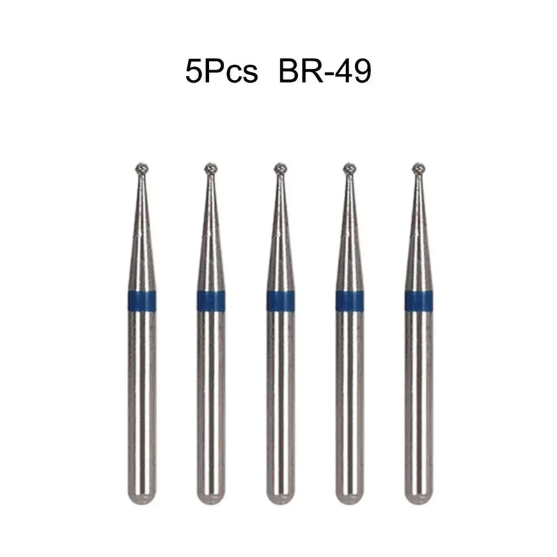 5Pcs/Bag Dental Diamond Burs Drill FG 1.6mm Bur For High Speed Handpiece Denspay Dental Bur Polishing Whitening Lab Material